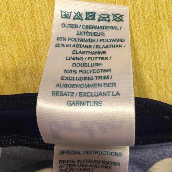 NWT Boden Polka Dot Halter Tankini Size 4 - Picture 6 of 8